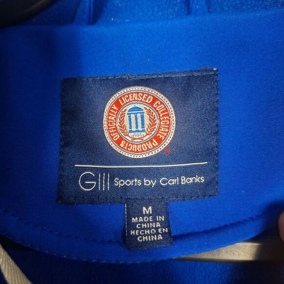 Kentucky Wildcats Jacket Mens Medium Blue double sided - Picture 3 of 8